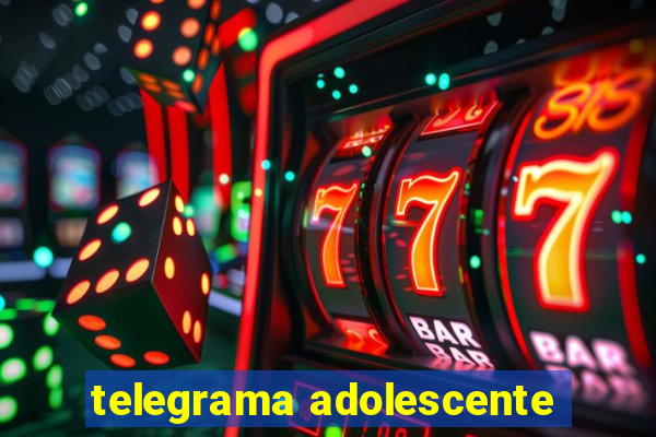 telegrama adolescente